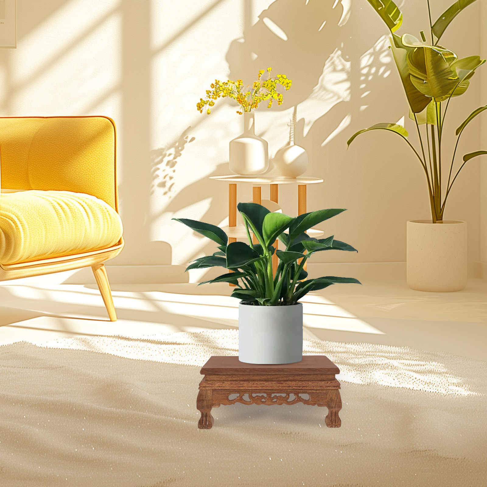 Houten plantenstandaard in de  - Planted Tank recensie en prijs