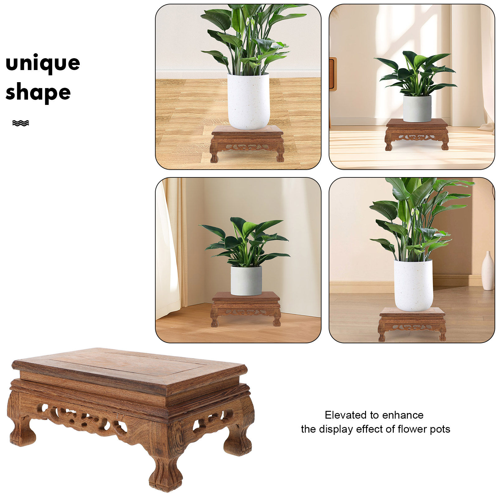Houten plantenstandaard in de  - Planted Tank recensie en prijs