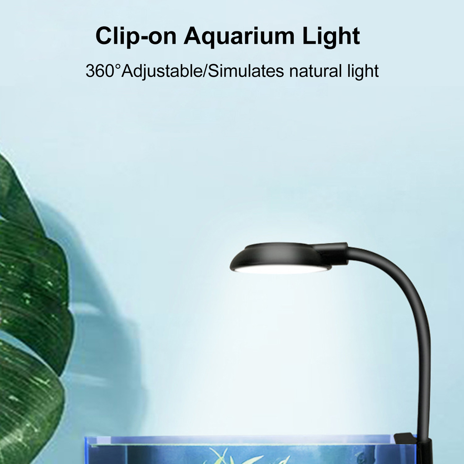Vislamp met klem, aquariumlamp - Aquarium Plant Light recensie en prijs