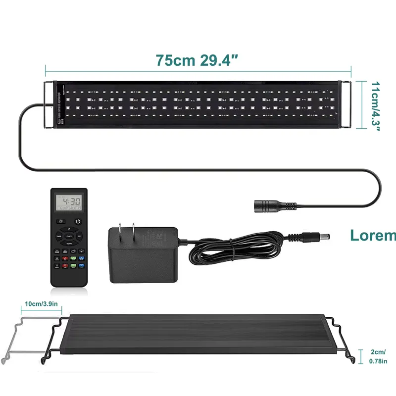 SIROKA 75cm Professionele LED  - Live Plant Aquarium recensie en prijs