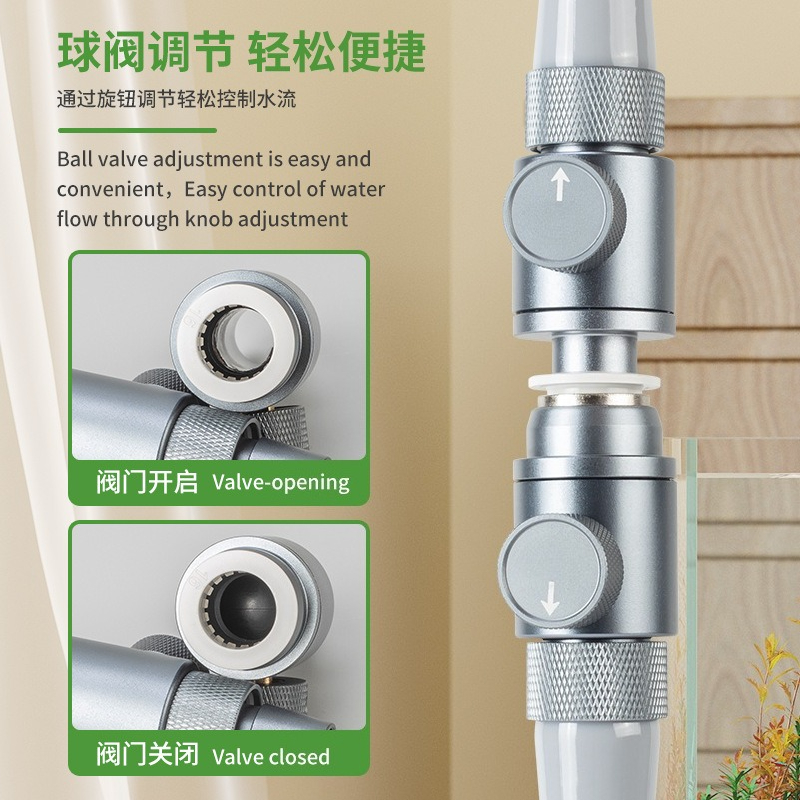 Snelkoppeling kogelkraan aquar - Aquarium Planted Tank Filter recensie en prijs