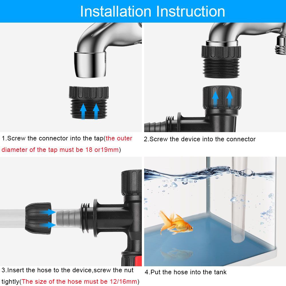 Aquarium Waterwisselaar Aquari - Planted Aquarium Cleaning recensie en prijs