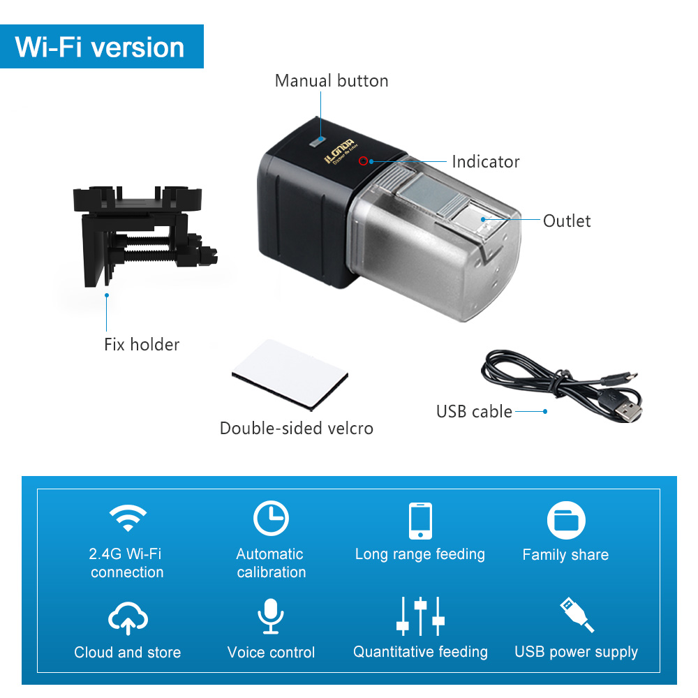 WiFi Fish Feeder Automatische  - Aquarium Fertilizer recensie en prijs